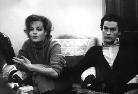 Romy Schneider et Helmut Berger
