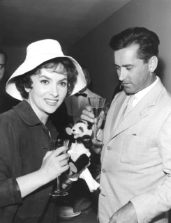 Gina Lollobrigida et Milko Skofic en 1960