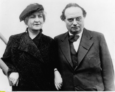 Franz Werfel et Alma Mahler-Werfel