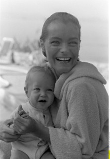 Romy Schneider et son fils David
