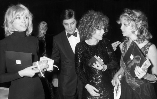 Mireille Darc, Alain Delon, Romy Schneider et Sydney Rome