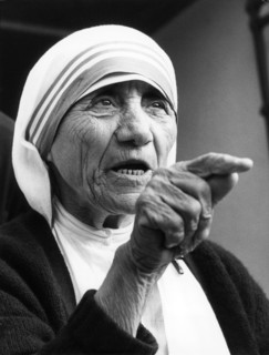 Mère Teresa en 1986