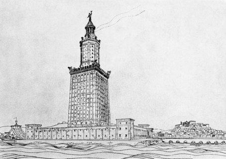 Phare d'Alexandrie à Pharos