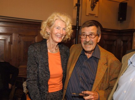 Guenter Grass - Schriftsteller; D, und Ehefrau Ute bei der Buchvorstellung