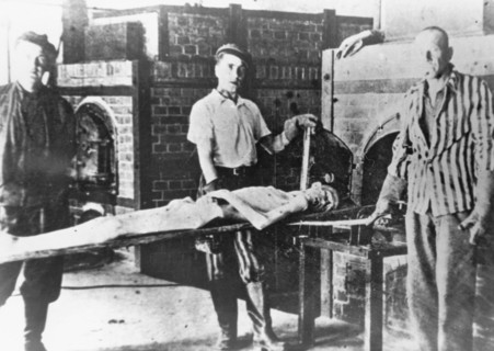 KZ Dachau, à la libération du camp