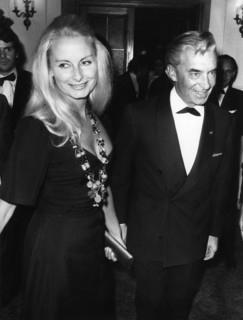 Herbert von Karajan et sa femme Eliette