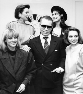 Karl Lagerfeld, 1985