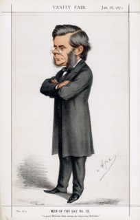 Caricature représentant Thomas Henry Huxley