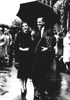 Gottfried von Cramm et sa femme Barbara Hutton