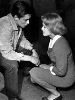 Romy Schneider et Alain Delon