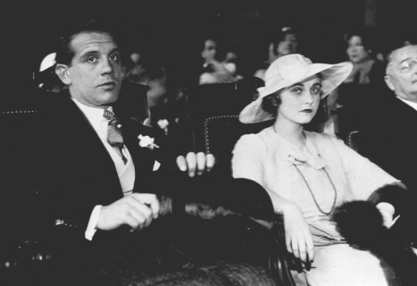 Barbara Hutton et son mari le Prince Alexis Mdivani