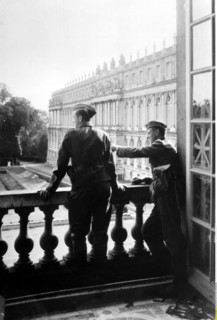 Soldats allemands au château de Versailles