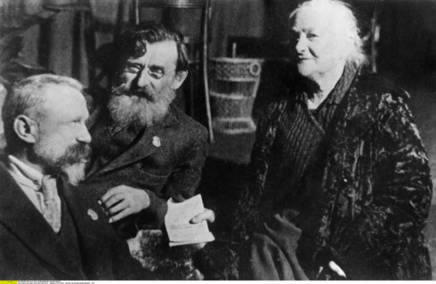 Clara Zetkin, Felix Cohn et Marchelski