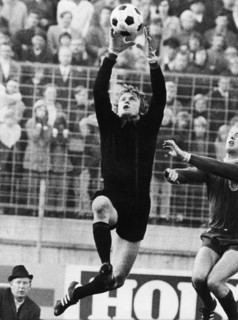 Maier, Sepp *28.02.1944-
Fussballer, Torwart, D
FC Bayern Muenchen

- in Aktion

- 1972