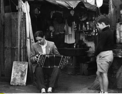 Buenos Aires, Bandoneon - Spieler in Buenos Aires