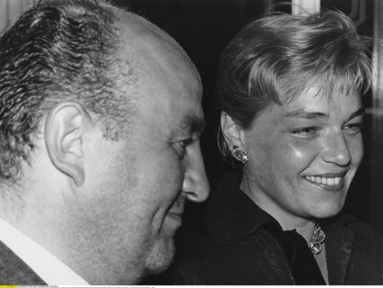 Simone Signoret et Bernard Blier