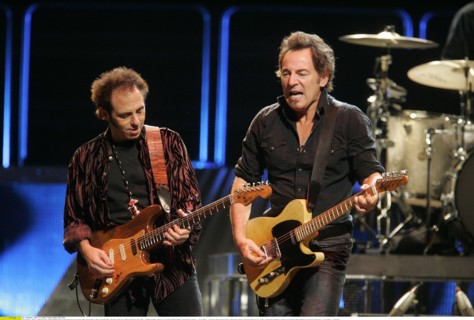 Springsteen, Bruce - Rockmusiker, USA/ Auftritt in der in der Koelnarena in Koeln