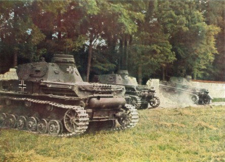 Assaut de Panzer III allemands