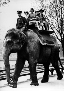 Elizabeth II et  Margaret Rose