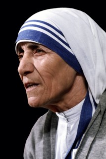Mutter Teresa - Ordensschwester, Albanien - *26.08.1910-05.09.1997+