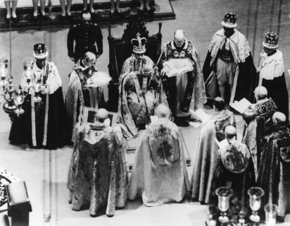 Cérémonie de couronnement du roi George VI du Royaume-Uni