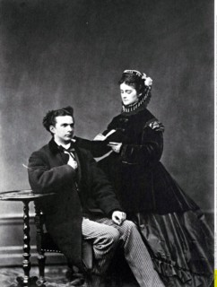 Louis II de Bavière et sa fiancée Sophie-Charlotte