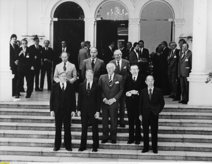 Wirtschaftsgipfel - 4. G7-Treffen in Bonn - Gruppenbild