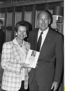 Giscard D'Estaing, Valery und Ehefrau