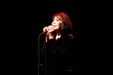 Juliette Gréco sur scène