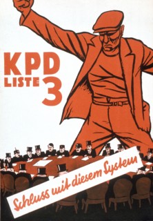 Wahl 7.Reichstag 1932 - Wahlplakat der KPD