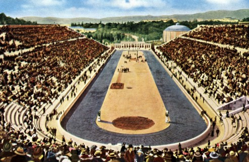 Le stade olympique d'Athènes, 1906