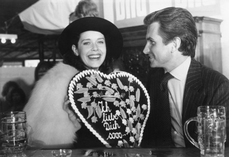 George Hamilton et Sylvia Kristel