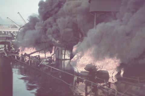 Sabordage de la flotte française à Toulon le 27 Novembre 1942