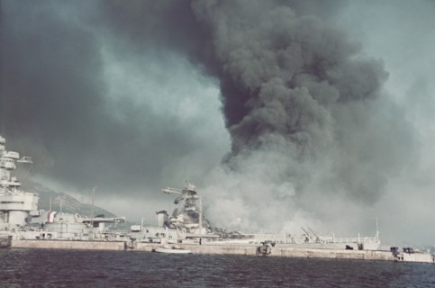 Sabordage de la flotte française à Toulon le 27 Novembre 1942