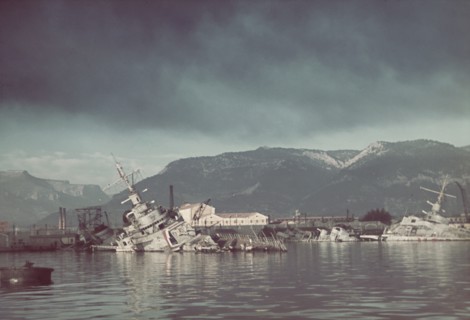 Sabordage de la flotte française à Toulon le 27 Novembre 1942