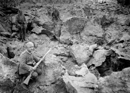 Soldats allemands près de Liège