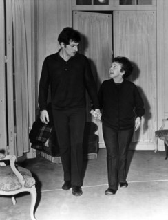 Edith Piaf et son mari Théo Sarapo