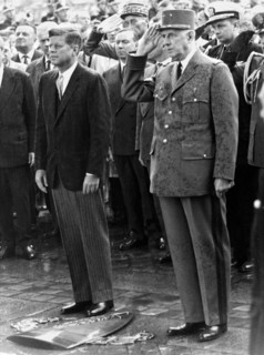Charles de Gaulle et John F. Kennedy