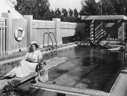Marlène Dietrich et sa fille
