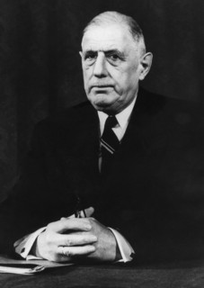 Gaulle, Charles de - Politiker, Frankreich