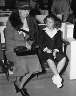 Shirley Temple avec Eleanor Roosevelt