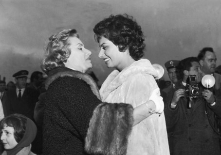 Sophia Loren et sa mère Romilda Scicolone