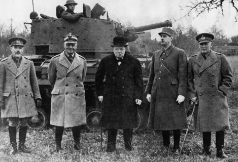 Inspection des troupes par les Alliés, 1941