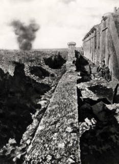 Murs d'enceinte du Fort de Vaux avant l'attaque allemande