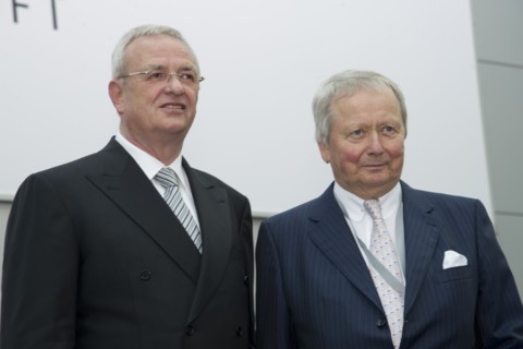 Martin Winterkorn et Wolfgang Porsche
