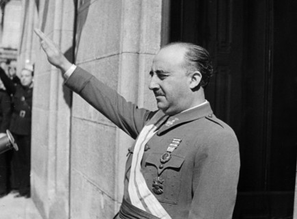Portrait du général Francisco Franco en 1936