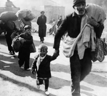 Réfugiés espagnols arrivant en France, 1939