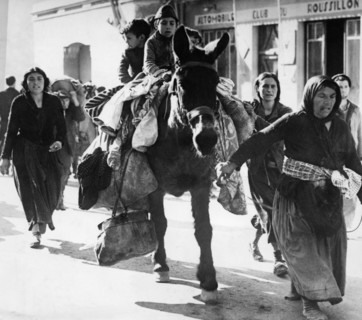 Réfugiés espagnols arrivant en France, 1939