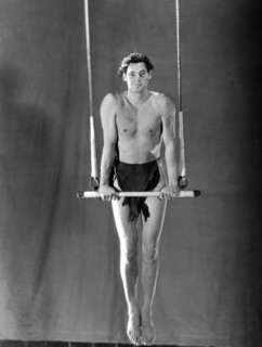 Johnny Weissmuller en Tarzan