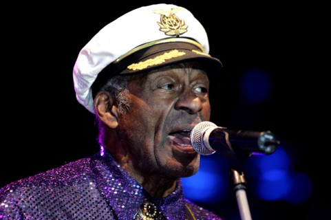 Chuck Berry sur scène, 2007